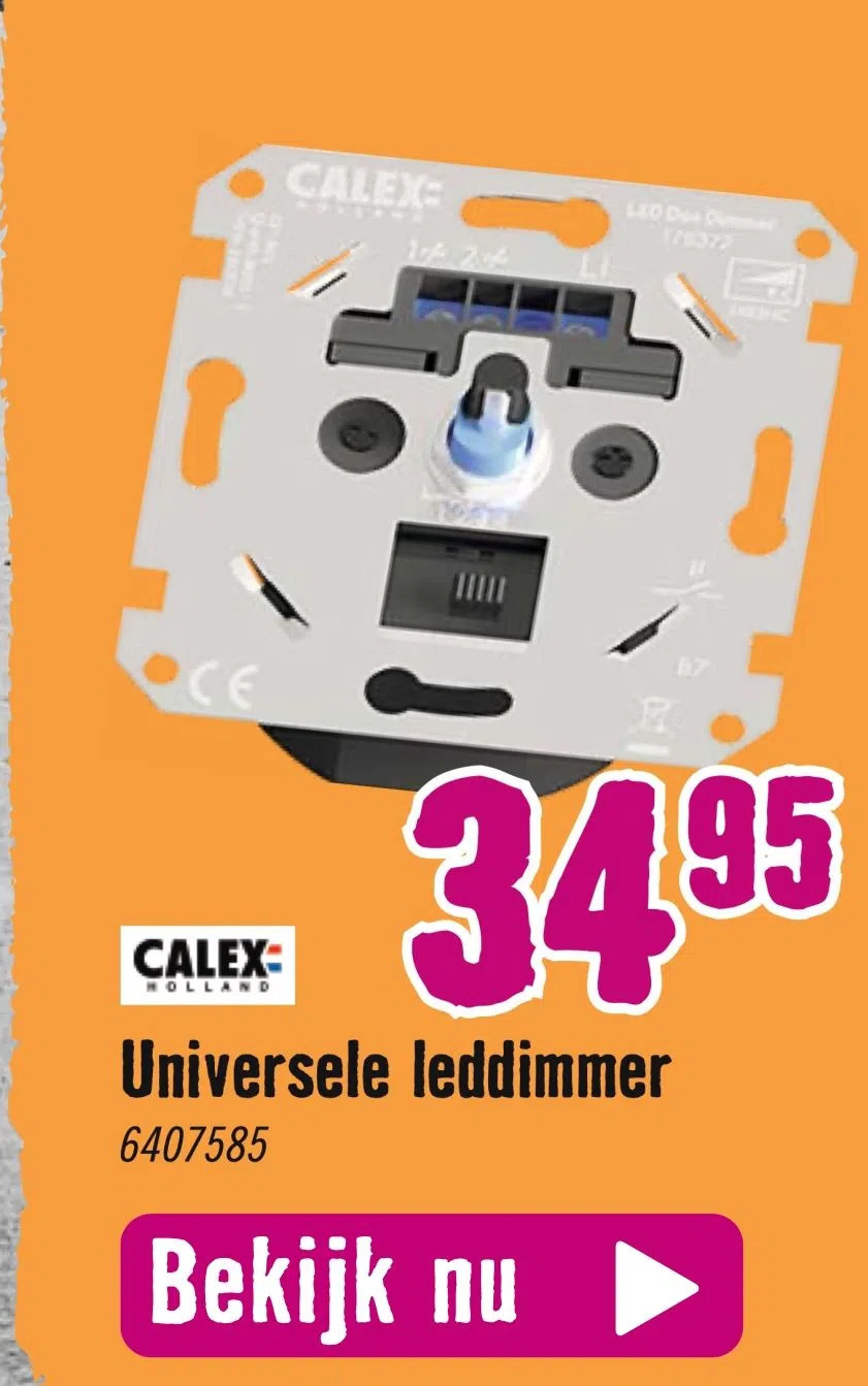 Universele leddimmer aanbieding bij Hornbach