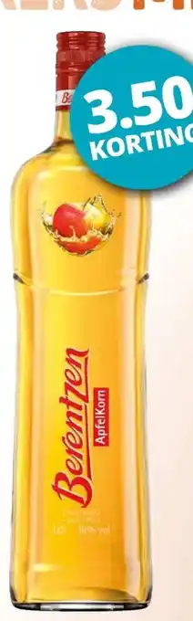 Mitra Berentzen apfelkorn aanbieding