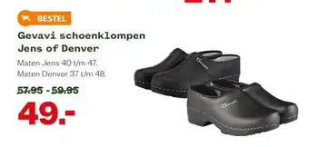 Welkoop Gevavi schoenklompen aanbieding