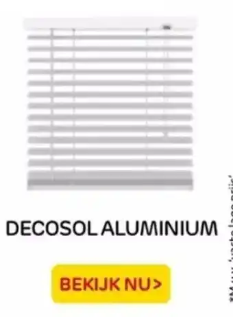 Praxis Decosol aluminium aanbieding