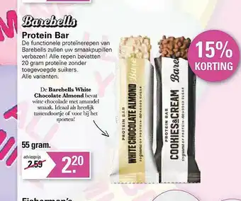 De Online Drogist Barebells protein bar aanbieding