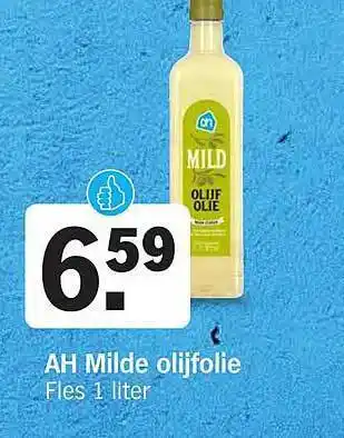 Albert Heijn Ah milde olijfolie aanbieding