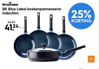 Blokker Bk blue label koekenpannenserie induction aanbieding