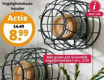 GroenRijk Vogelpindakaashouder aanbieding