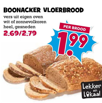 Boon`s Markt Boonacker vloerbrood aanbieding