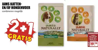 MCD Supermarkt Iams katten- en/of hondenvoer aanbieding