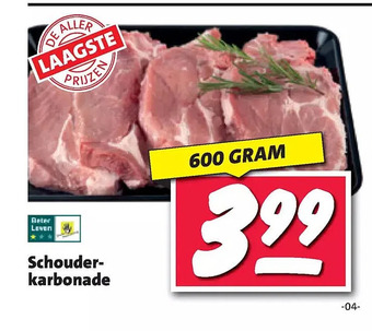 Nettorama Schouderkarbonade aanbieding
