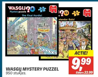 Dekamarkt Wasgij mystery puzzel aanbieding