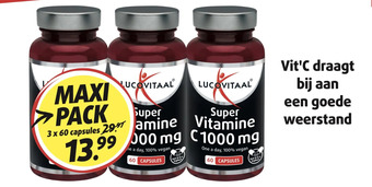 Lucovitaal Super vitamine c 1000 mg aanbieding