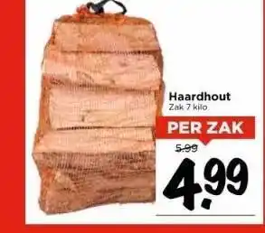 Vomar Voordeelmarkt Haardhout aanbieding