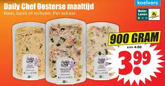 Dirk Daily Chef Oosterse maaltijd 900g aanbieding