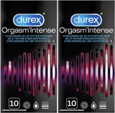 Bol.com Durex - condooms - orgasm intense - 20 stuks aanbieding