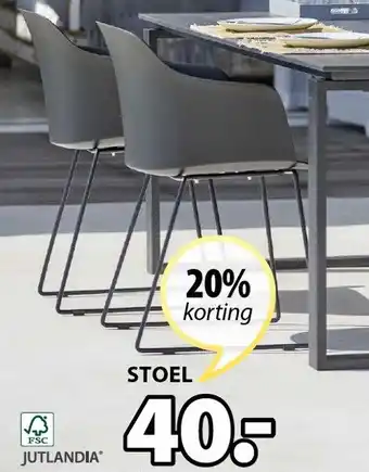 Jysk Sandved stoelen aanbieding