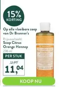 Holland & Barrett Van dr bronner's aanbieding