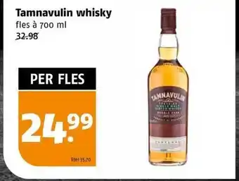 Poiesz Tamnavulin whisky aanbieding