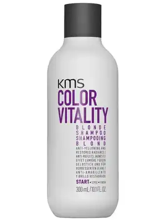 Hairandbeautyonline.com Kms color vitality blonde shampoo 300ml aanbieding
