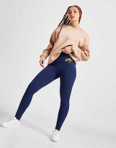Nike sportswear legging met graphic voor dames - navy - dames aanbieding  bij JD Sports