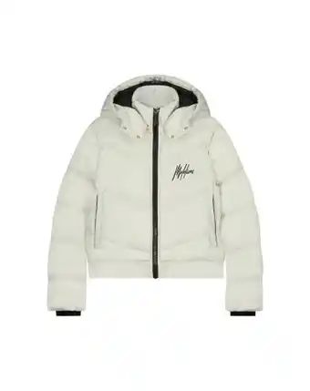 Malelions Malelions women diagonal brand puffer - fox grey aanbieding