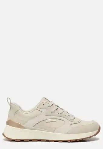 Ziengs Skechers sunny street sneakers beige leer aanbieding