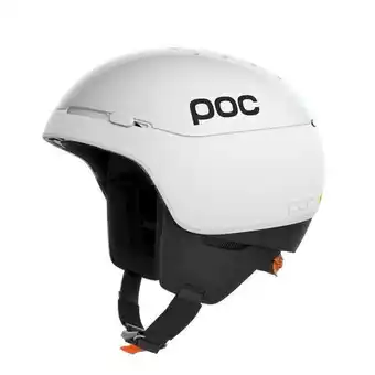 Hardloop Poc meninx rs mips - skihelm hydrogen white / axinite brown matt 51-54 cm aanbieding