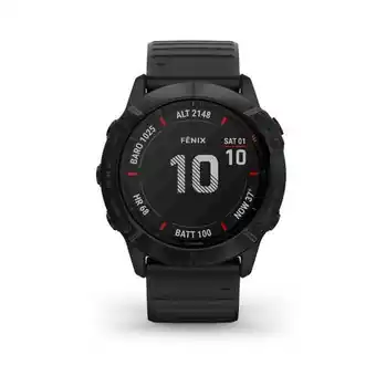 Hardloop Garmin fēnix® 6x pro - multifunctioneel horloge black / black unieke maat aanbieding