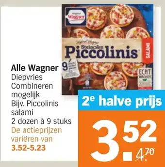 Albert Heijn Alle Wagner 2 st aanbieding