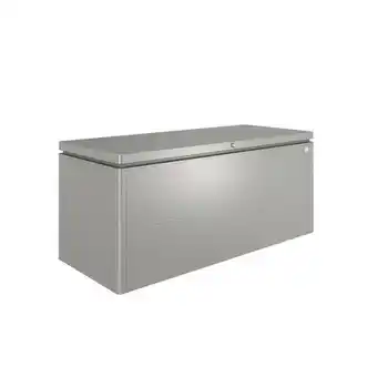 Praxis Biohort kussenbox lounge 200 kwartsgrijs metallic 84x200cm aanbieding