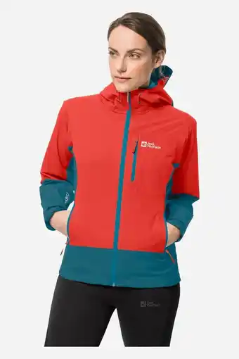 Bever Jack wolfskin eagle peak dames jas roze aanbieding