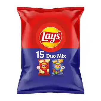 Coop Lay's chips duo mix paprika & naturel aanbieding