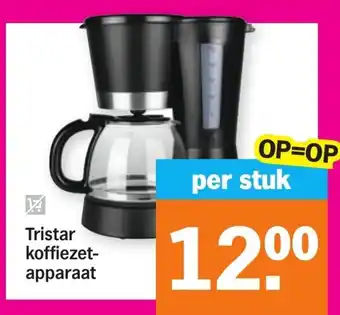 Albert Heijn Tristar koffiezetapparaat aanbieding