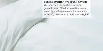 Nijhof Dekbedovertek Ryori Van Kayori aanbieding