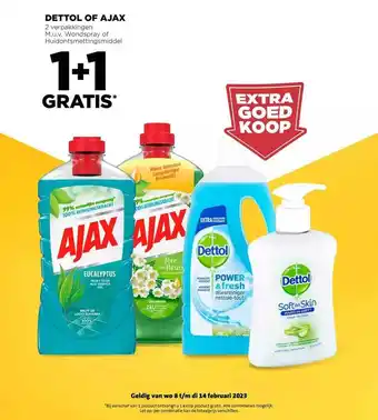 Jumbo Dettol of ajax aanbieding