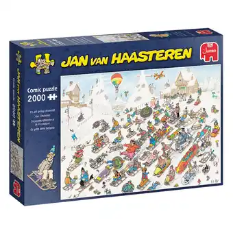 Top1Toys Jan van haasteren puzzel van onderen! 2000 stukjes aanbieding