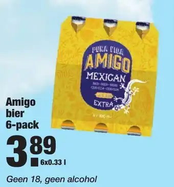 ALDI Amigo Mexican Extra 6*330ml aanbieding