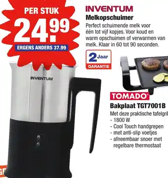 ALDI INVENTUM Melkopschuimer aanbieding