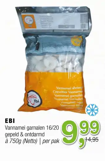 Amazing Oriëntal EBI Vannamei garnalen aanbieding