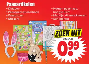 Dirk Paasartikelen aanbieding
