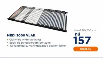 TotaalBED Medi 3000 vlak bedbodems aanbieding