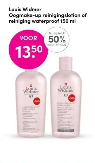 DA Louis widmer aanbieding