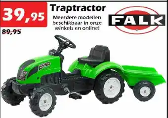 iTEK Traptractor falk aanbieding