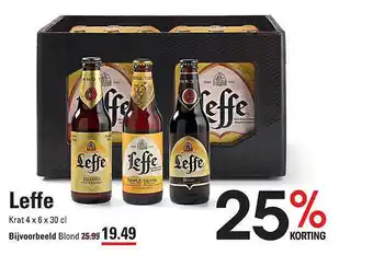 De Kweker Leffe aanbieding