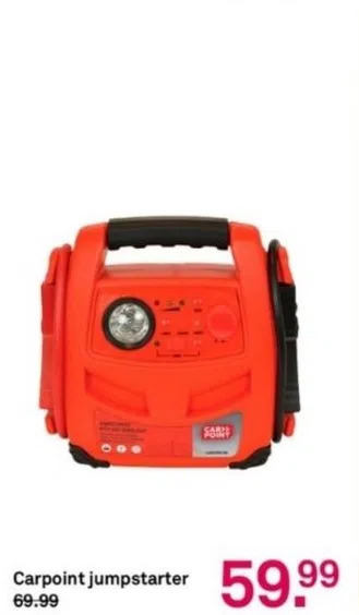 Karwei Carpoint jumpstarter aanbieding