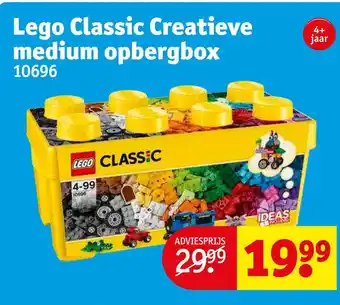 Kruidvat Lego classic creatieve medium opbergbox 10696 aanbieding