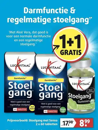 Lucovitaal Lucovitaal stoelgang met senna aanbieding