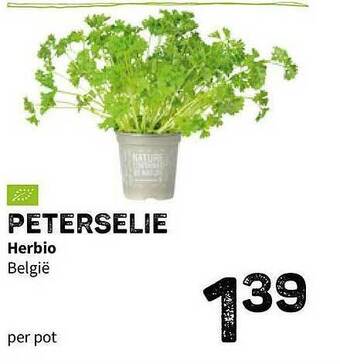 Ekoplaza Peterselie Herbio aanbieding