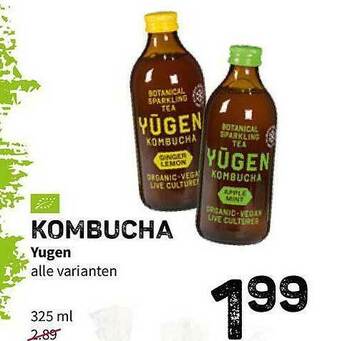 Ekoplaza Kombucha Yugen aanbieding