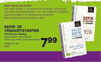 Ekoplaza Kefir- Of Yoghurtstarter The Ferment Company aanbieding