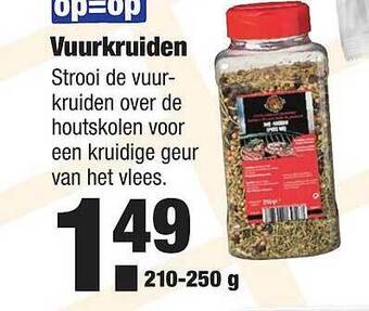 ALDI Vuurkruiden aanbieding