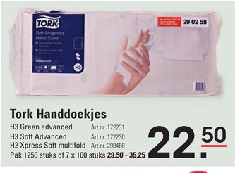 Sligro Tork Handdoekjes aanbieding