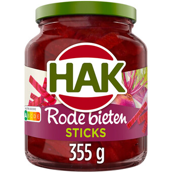 Albert Heijn Hak rode bieten sticks zoetzuur aanbieding